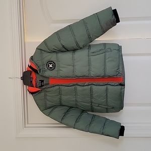 Boys (L) Hurley Hooded Puffer Jacket